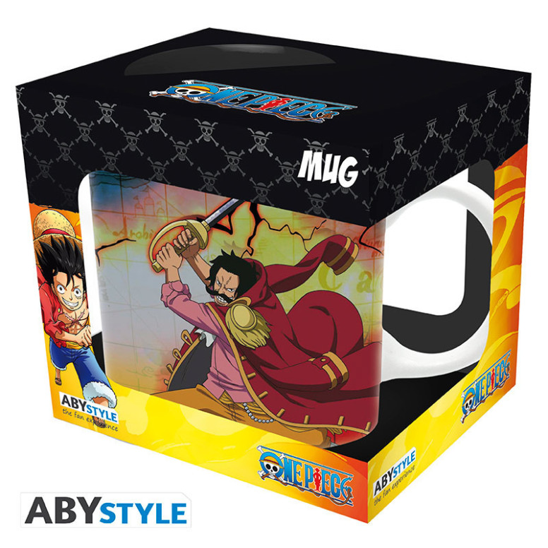 ABYstyle - One Piece - Becher - 320 ml - Roger vs Whitebeard