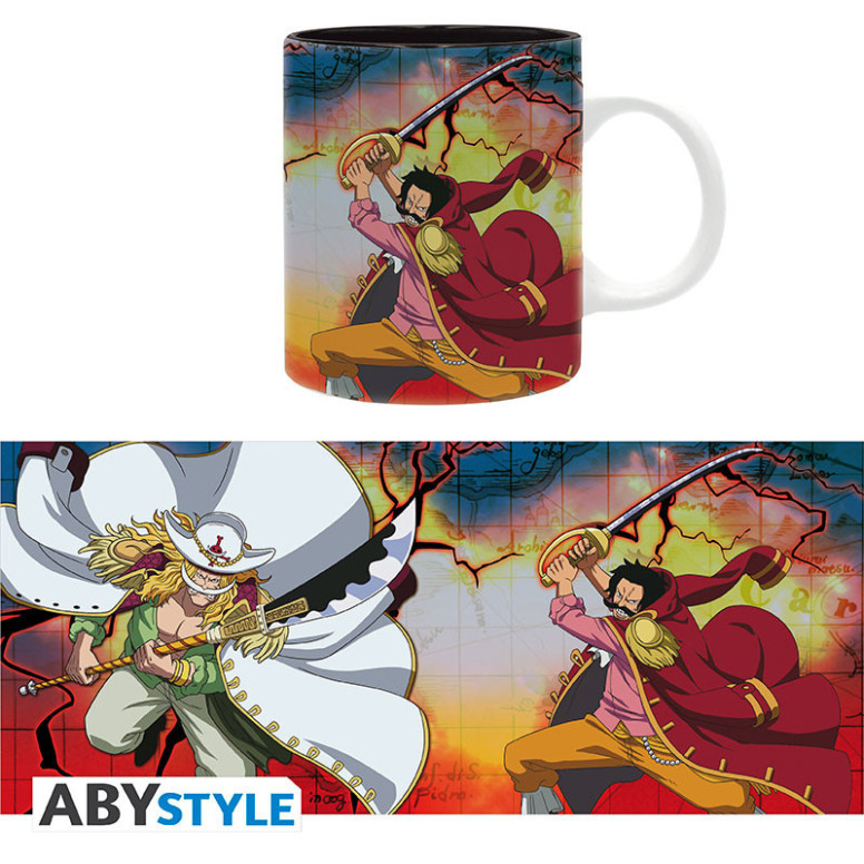 ABYstyle - One Piece - Becher - 320 ml - Roger vs Whitebeard