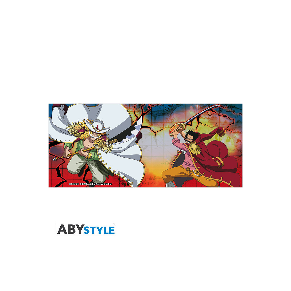 ABYstyle - One Piece - Becher - 320 ml - Roger vs Whitebeard