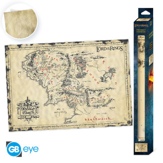 ABYstyle - DER HERR DER RINGE Poster Pergament Mittelerde