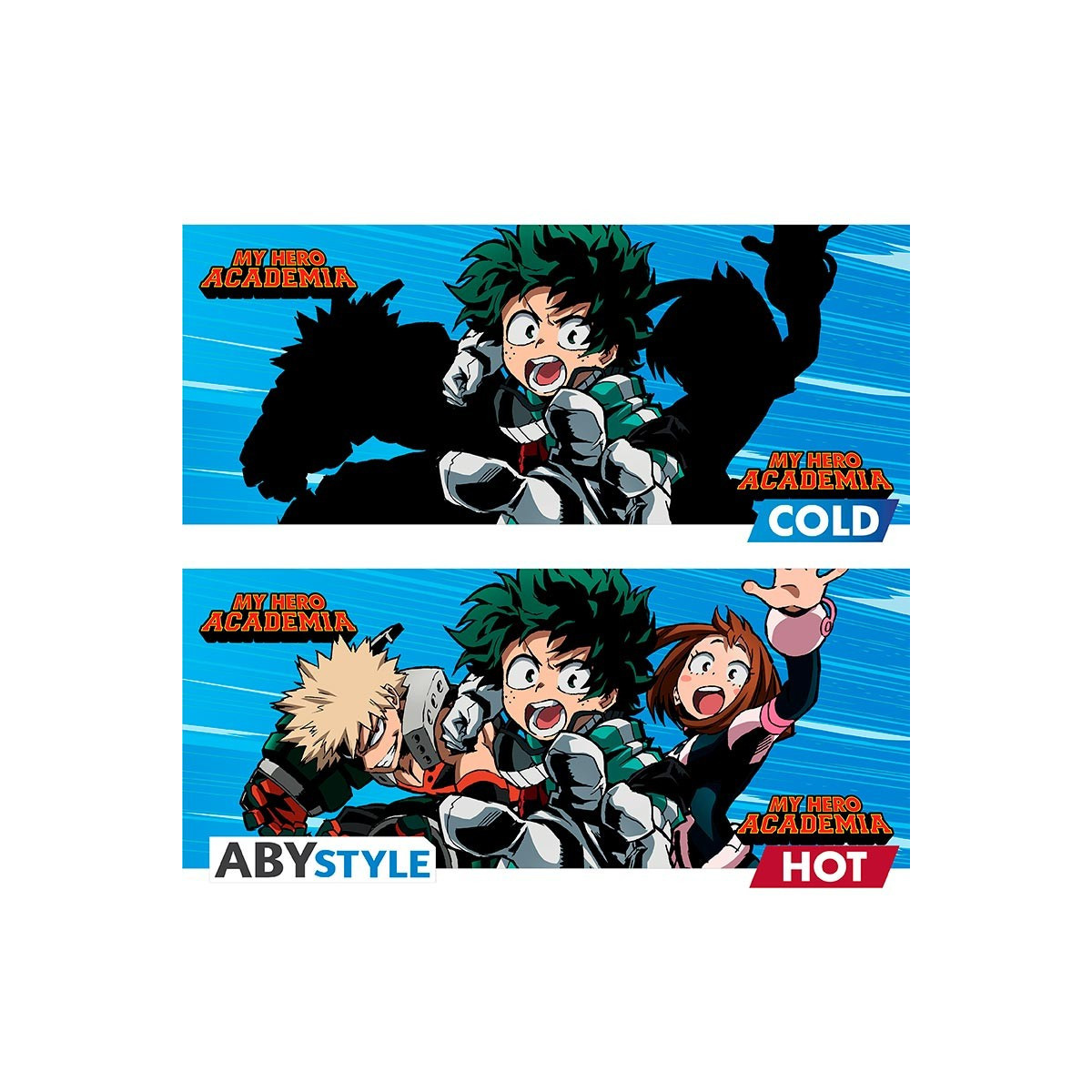 ABYstyle - My Hero Academia - Thermo-reaktiver Becher 320 ml - Held