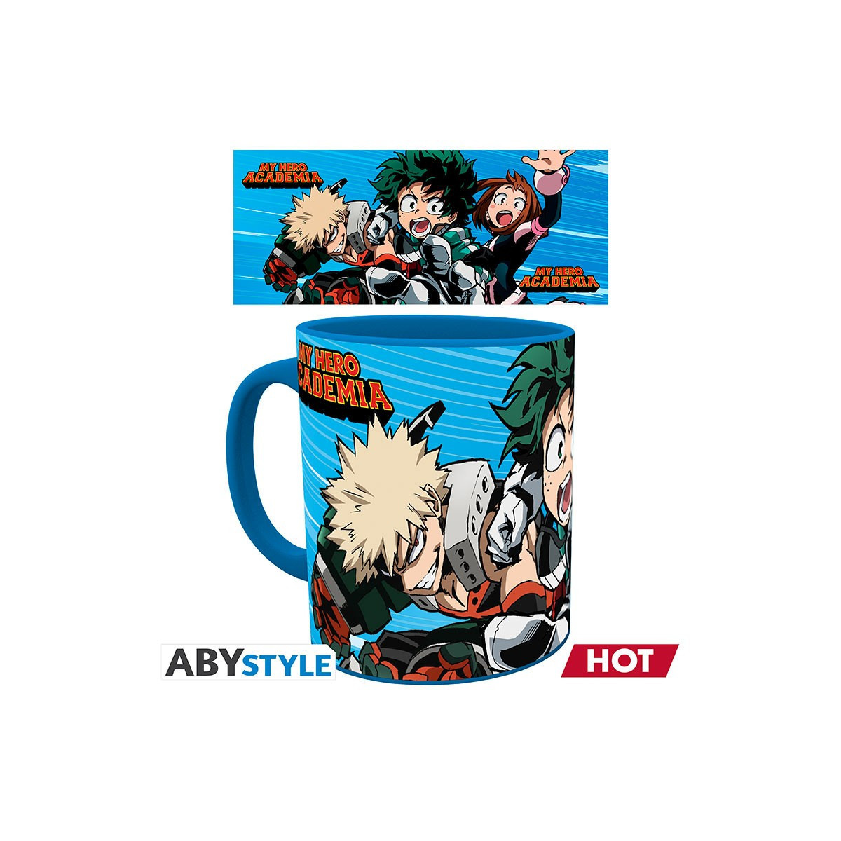 ABYstyle - My Hero Academia - Thermo-reaktiver Becher 320 ml - Held