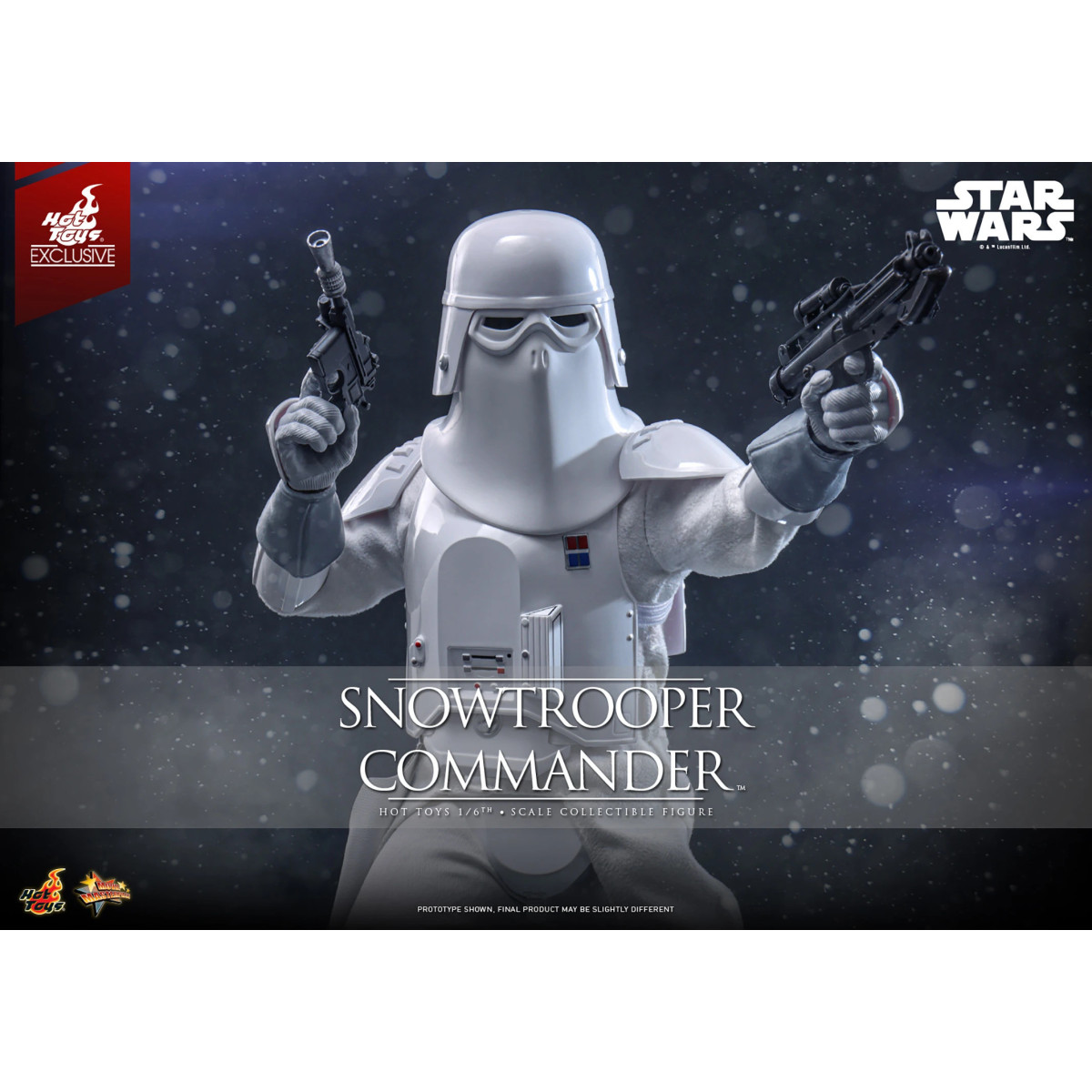 Hot Toys Star Wars - Snowtrooper Commander 1/6 Hot Toys Exclusive - The Empire Strikes Back