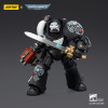JoyToy Space Marines - Raven Guard - Terminator 1 with Power Sword and Storm Bolter 1/18 - Warhammer 40k