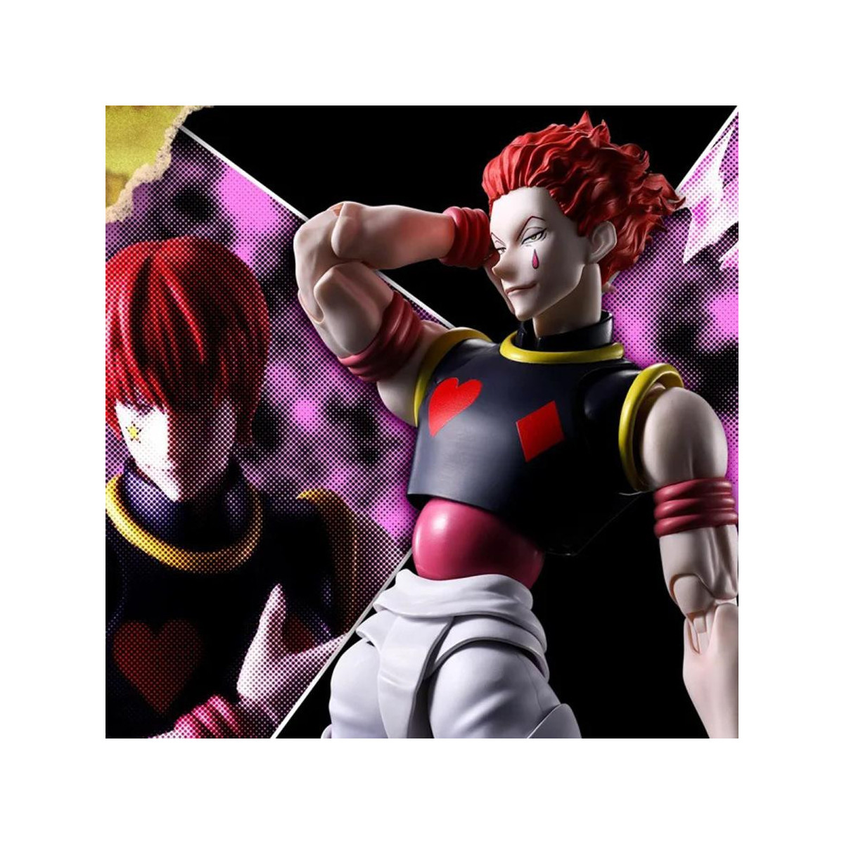 Tamashii Bandai - Hyskoa Morroh (Hisoka Morow) - Hunter × Hunter SH Figuarts SHF