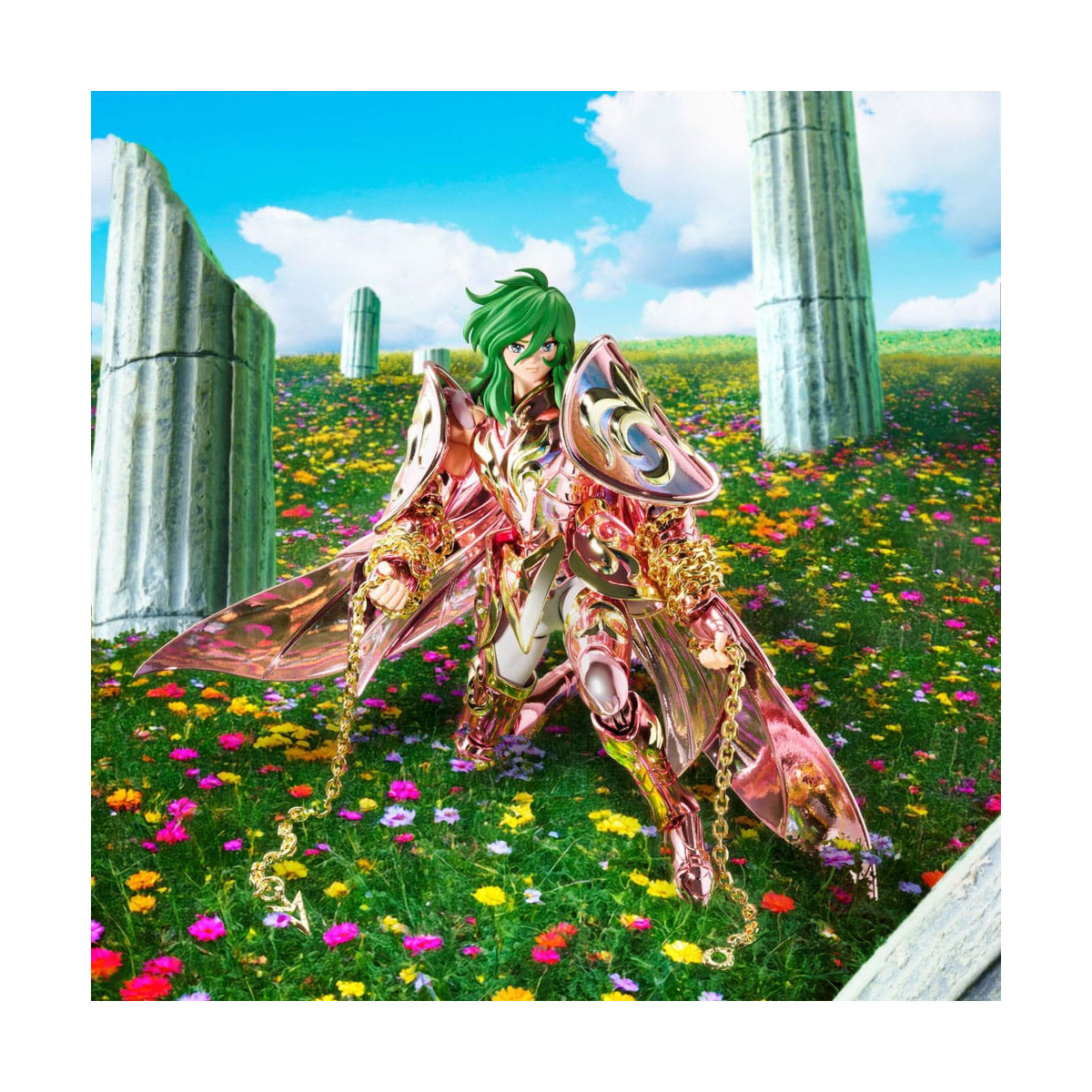 Tamashii Bandai Saint Seiya - Andromeda Shun God Cloth V4 - Myth Cloth EX Metal