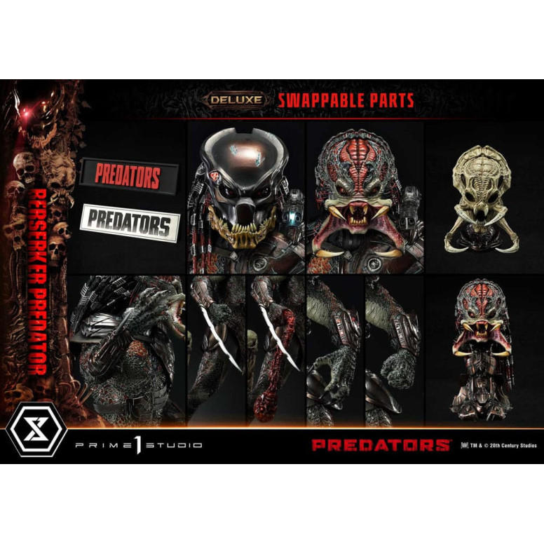 Prime 1 Studio - Predators - Berserker Predator Deluxe Bonus Version Premium Masterline Series 1/3