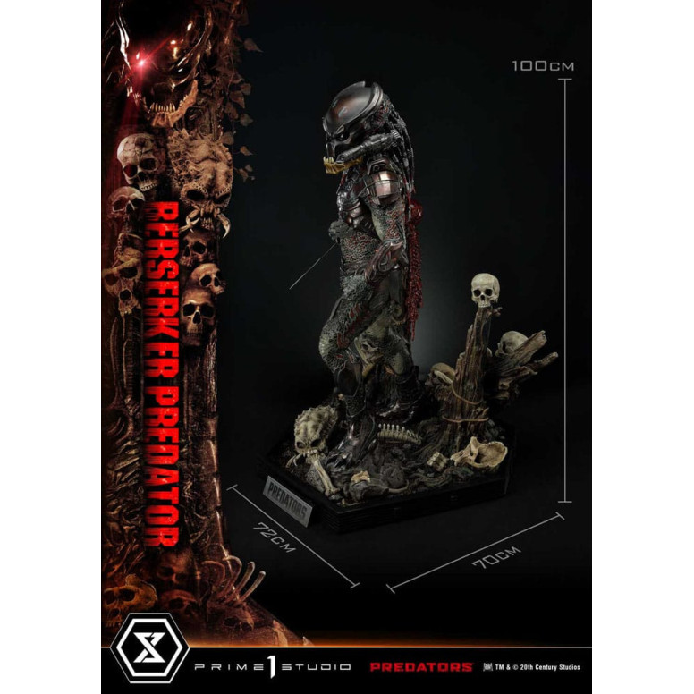 Prime 1 Studio - Predators - Berserker Predator Deluxe Bonus Version Premium Masterline Series 1/3