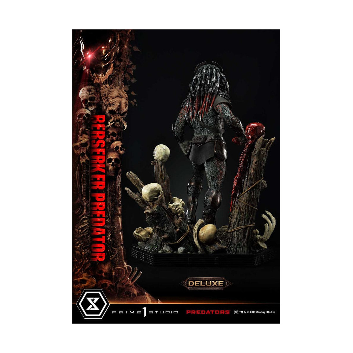 Prime 1 Studio - Predators - Berserker Predator Deluxe Bonus Version Premium Masterline Series 1/3