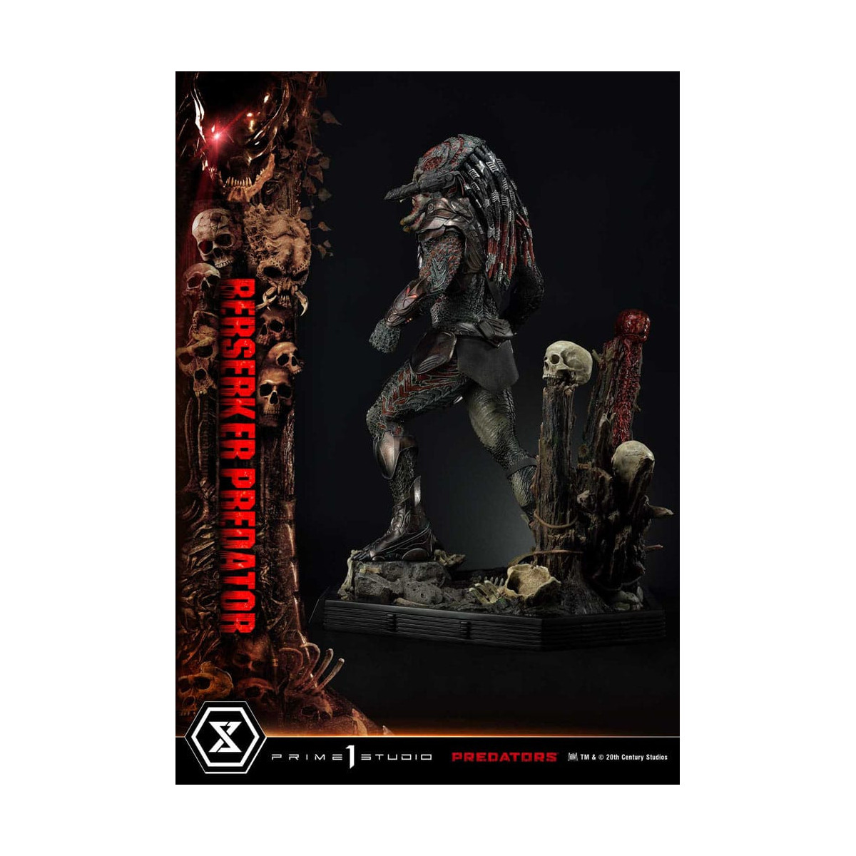 Prime 1 Studio - Predators - Berserker Predator Deluxe Bonus Version Premium Masterline Series 1/3