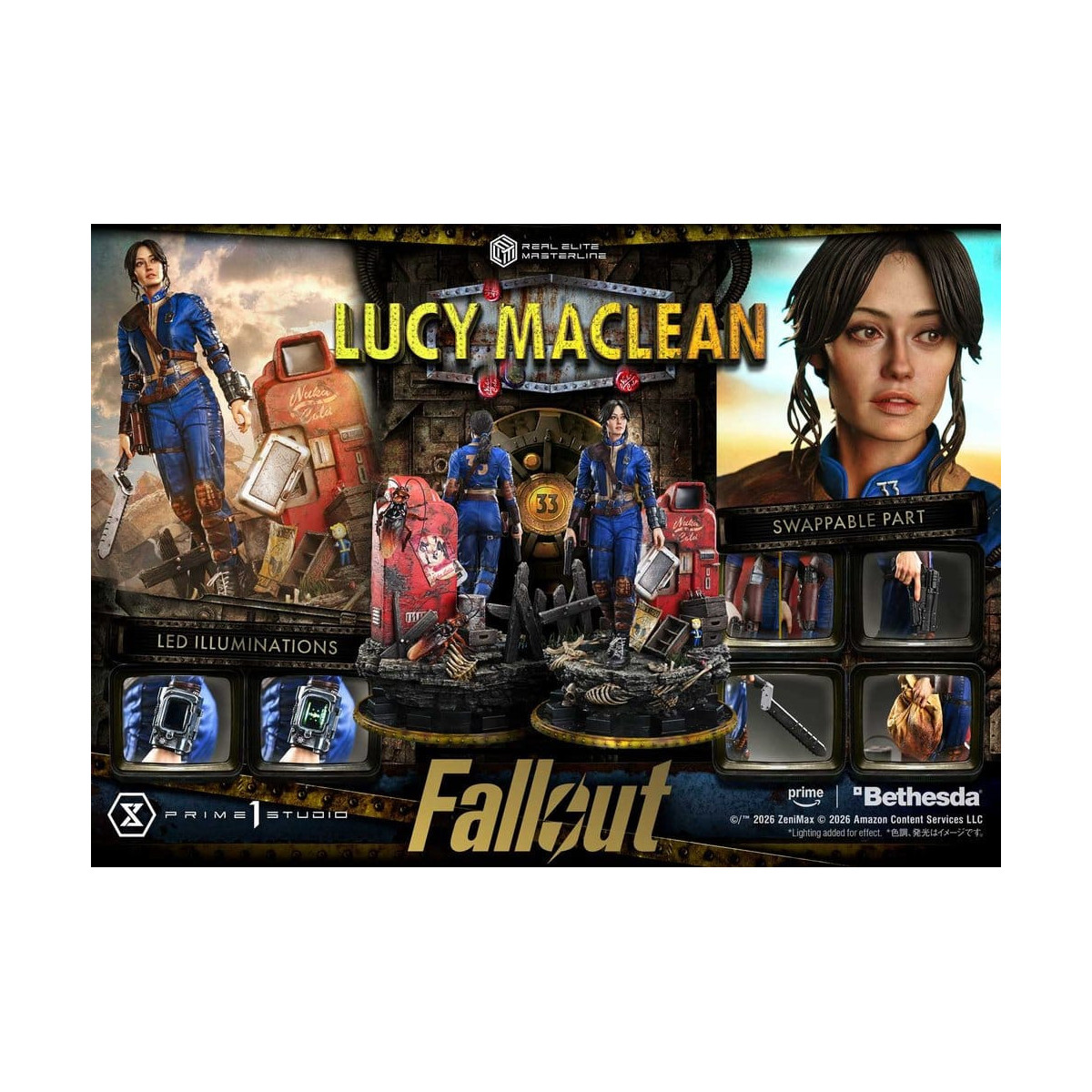 Prime 1 Studio - Fallout (TV-Serie) - Lucy MacLean Bonus Version - Real Elite Masterline Series 1/4