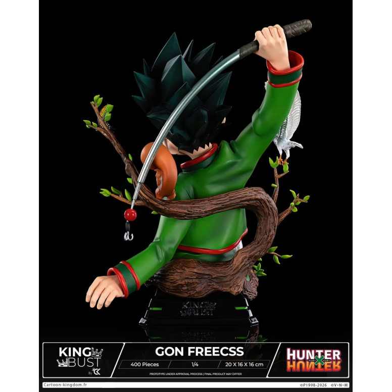 Cartoon Kingdom - King Bust Gon Freecss 1/4 - Hunter × Hunter - Limited Edition