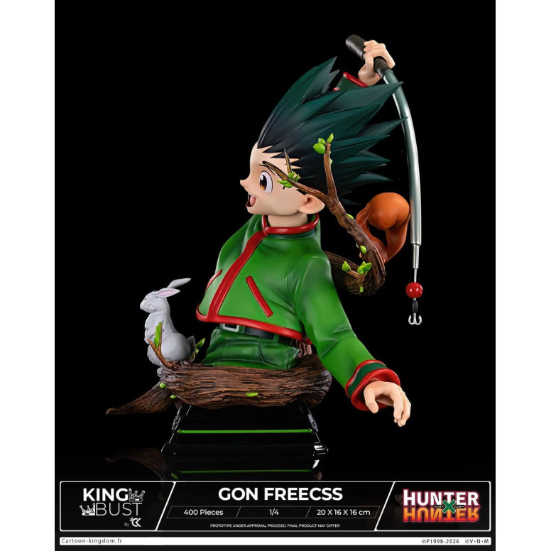 Cartoon Kingdom - King Bust Gon Freecss 1/4 - Hunter × Hunter - Limited Edition