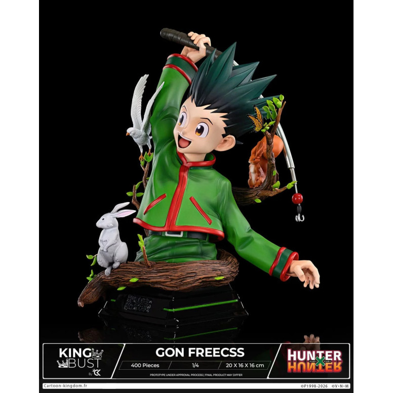 Cartoon Kingdom - King Bust Gon Freecss 1/4 - Hunter × Hunter - Limited Edition