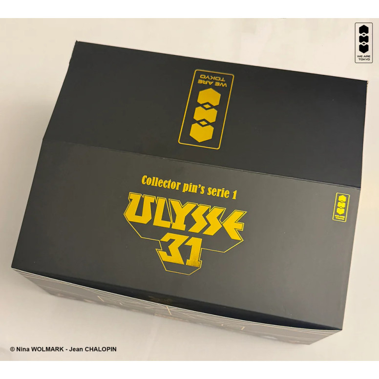We are Tokyo Ulysses 31 - PIN'S Serie 1 - Display mit 18 Pin's