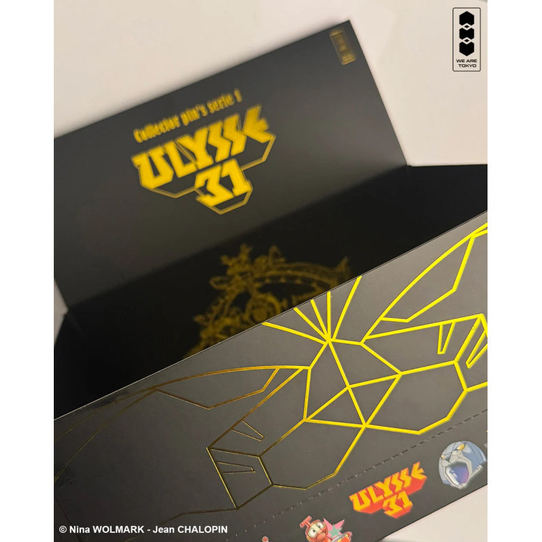 We are Tokyo Ulysses 31 - PIN'S Serie 1 - Display mit 18 Pin's