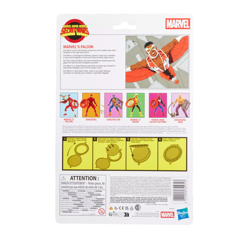 Hasbro Marvel Legends Series - Falcon - Secret Wars serie 2