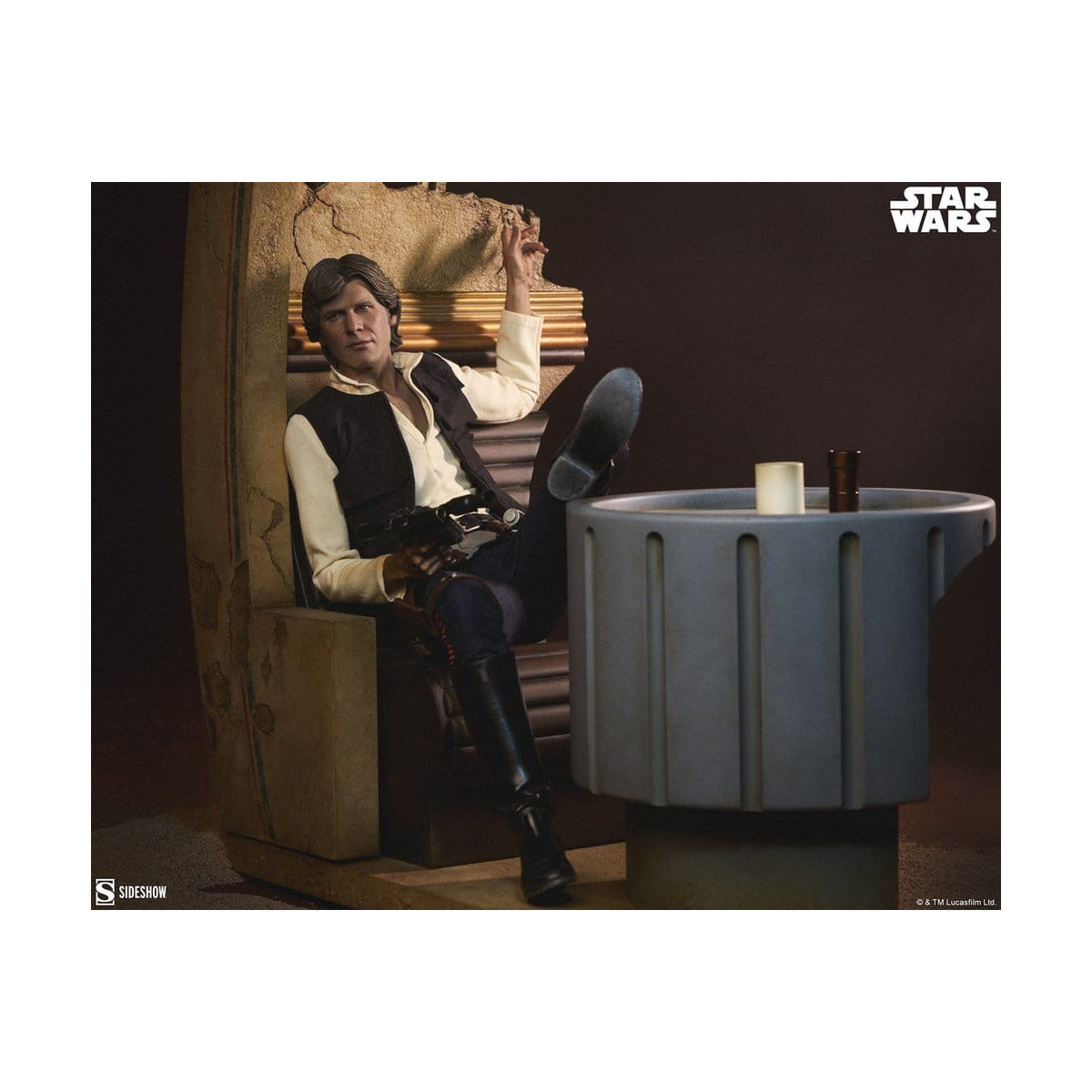 Sideshow Star Wars - Han Solo: Sorry About the Mess Premium Format Mixed Media 1/4 - A New Hope