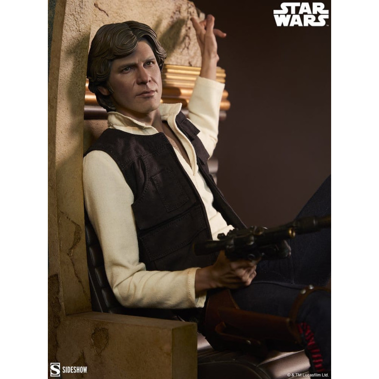 Sideshow Star Wars - Han Solo: Sorry About the Mess Premium Format Mixed Media 1/4 - A New Hope