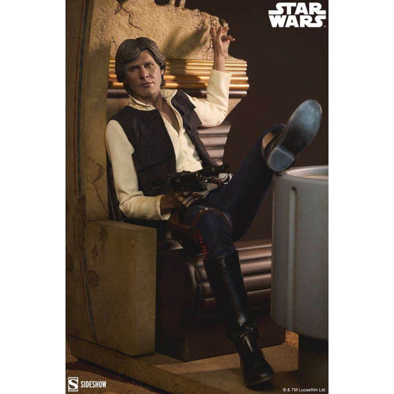 Sideshow Star Wars - Han Solo: Sorry About the Mess Premium Format Mixed Media 1/4 - A New Hope
