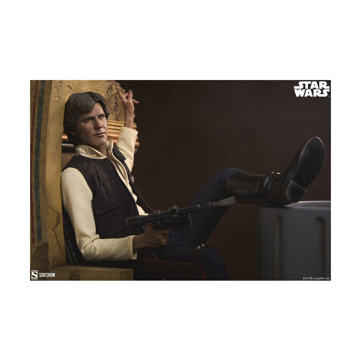 Sideshow Star Wars - Han Solo: Sorry About the Mess Premium Format Mixed Media 1/4 - A New Hope