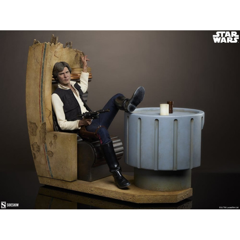 Sideshow Star Wars - Han Solo: Sorry About the Mess Premium Format Mixed Media 1/4 - A New Hope