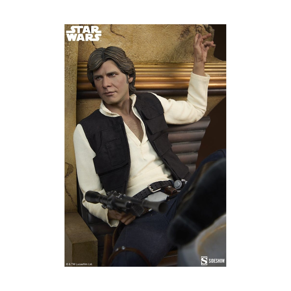 Sideshow Star Wars - Han Solo: Sorry About the Mess Premium Format Mixed Media 1/4 - A New Hope