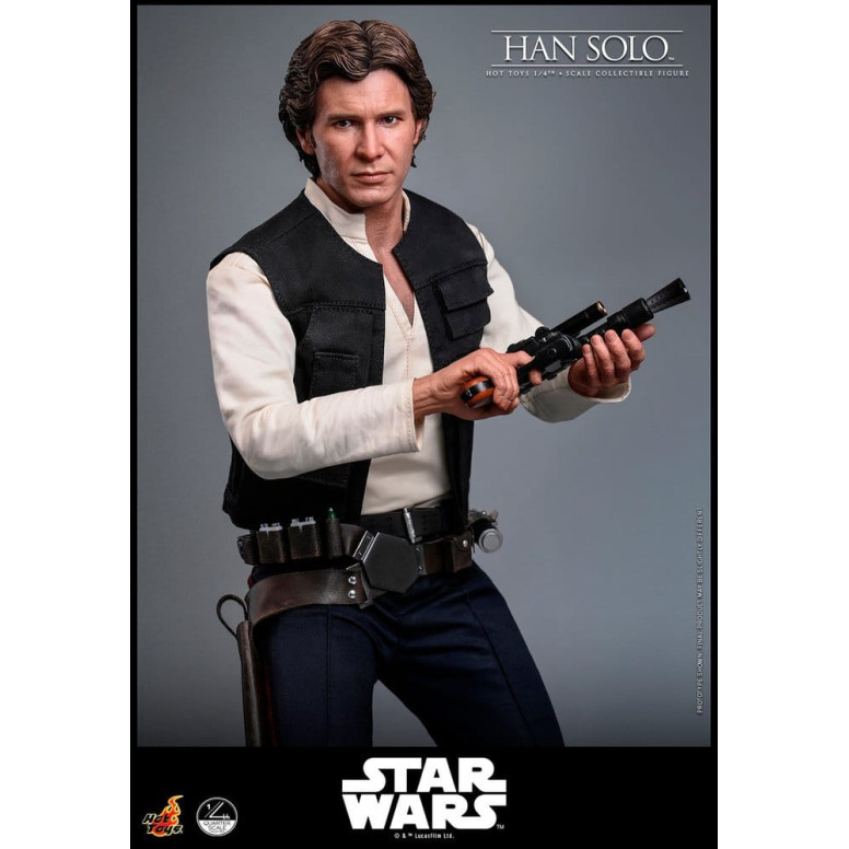 Hot Toys Star Wars Episode IV - Han Solo Movie Quarter Scale Collectible Figure