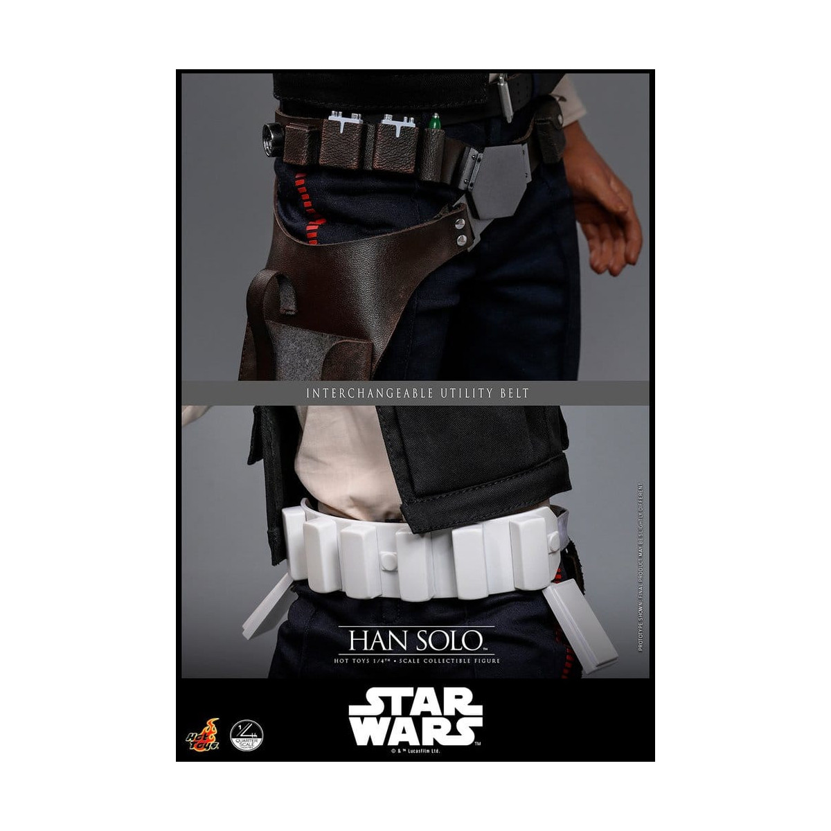 Hot Toys Star Wars Episode IV - Han Solo Movie Quarter Scale Collectible Figure