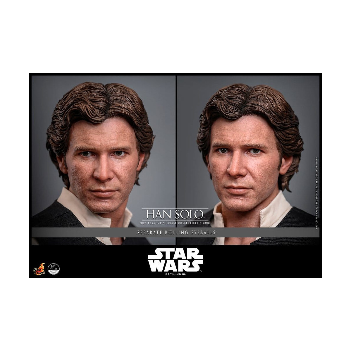 Hot Toys Star Wars Episode IV - Han Solo Movie Quarter Scale Collectible Figure