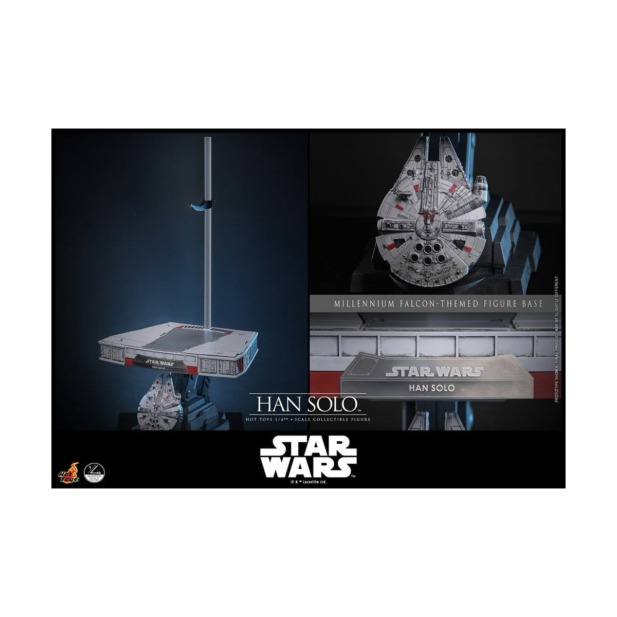 Hot Toys Star Wars Episode IV - Han Solo Movie Quarter Scale Collectible Figure