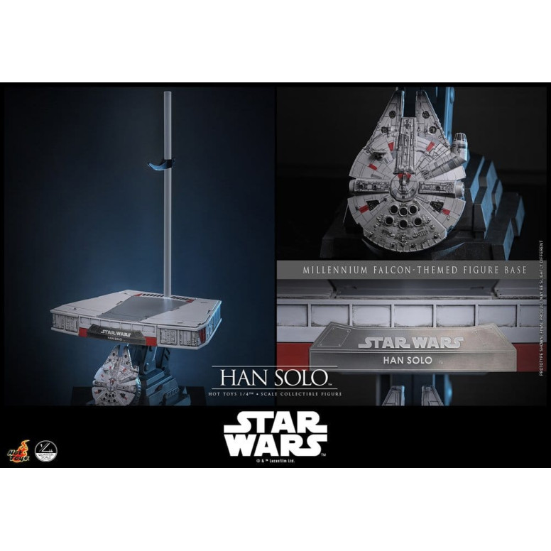 Hot Toys Star Wars Episode IV - Han Solo Movie Quarter Scale Collectible Figure