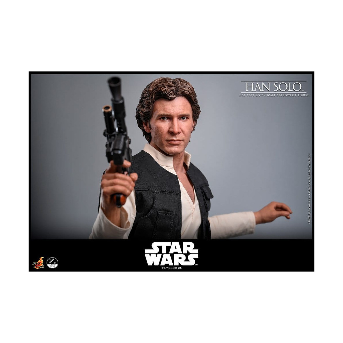 Hot Toys Star Wars Episode IV - Han Solo Movie Quarter Scale Collectible Figure
