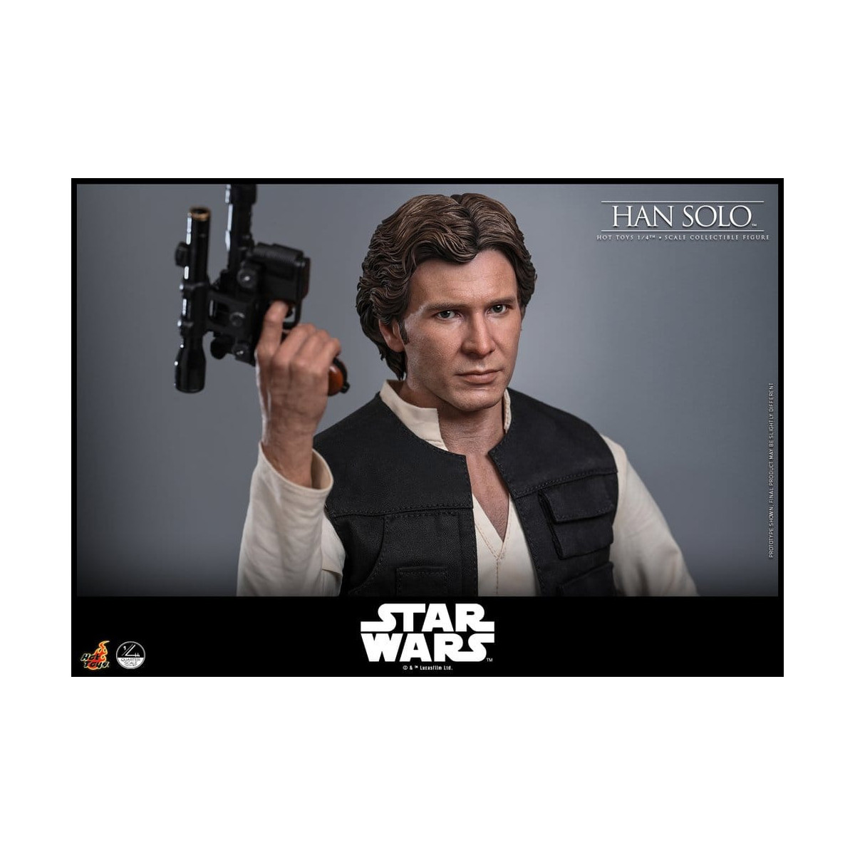 Hot Toys Star Wars Episode IV - Han Solo Movie Quarter Scale Collectible Figure