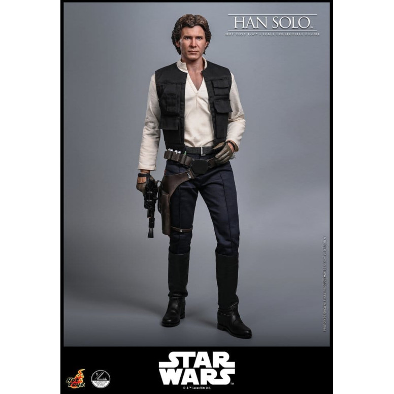 Hot Toys Star Wars Episode IV - Han Solo Movie Quarter Scale Collectible Figure