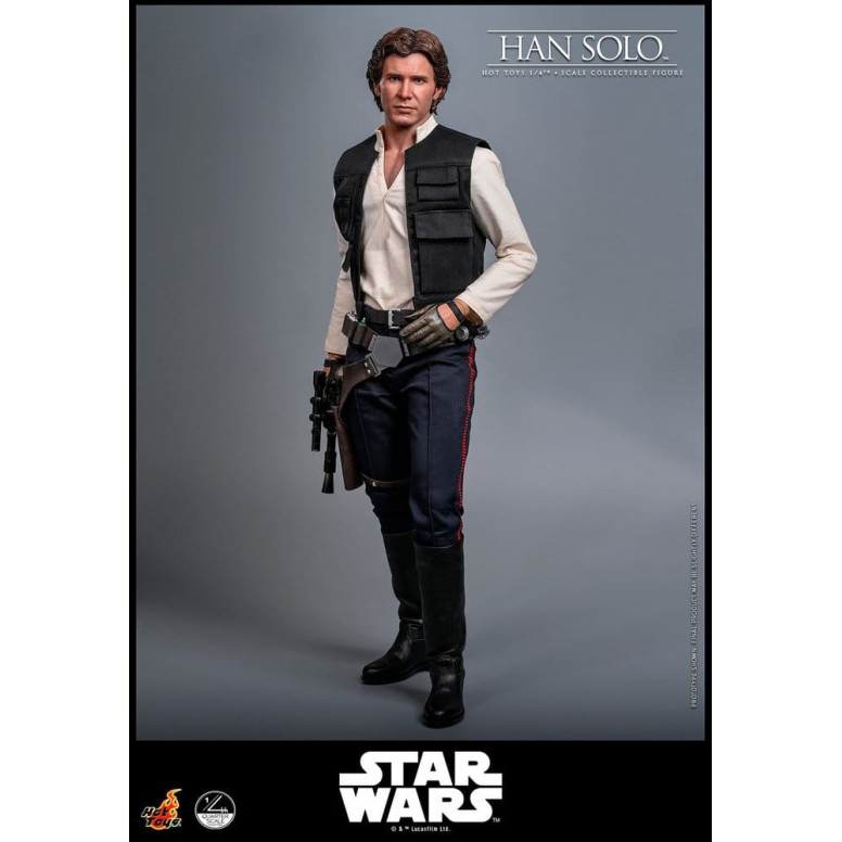 Hot Toys Star Wars Episode IV - Han Solo Movie Quarter Scale Collectible Figure