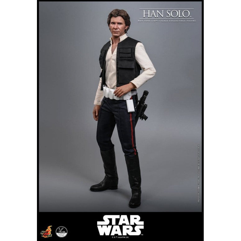 Hot Toys Star Wars Episode IV - Han Solo Movie Quarter Scale Collectible Figure