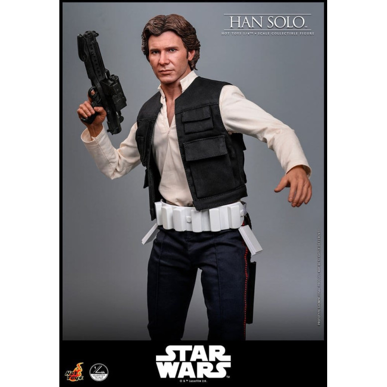 Hot Toys Star Wars Episode IV - Han Solo Movie Quarter Scale Collectible Figure