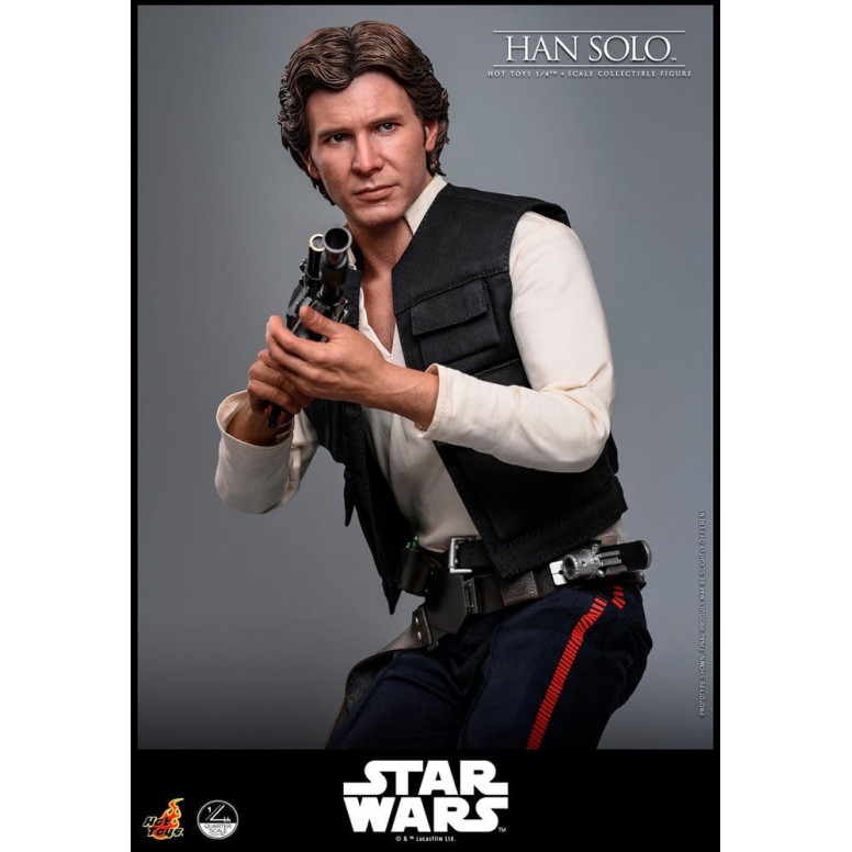 Hot Toys Star Wars Episode IV - Han Solo Movie Quarter Scale Collectible Figure