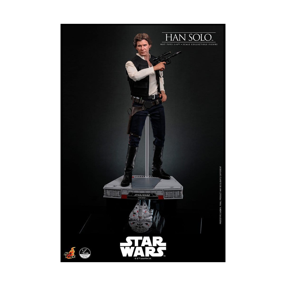 Hot Toys Star Wars Episode IV - Han Solo Movie Quarter Scale Collectible Figure