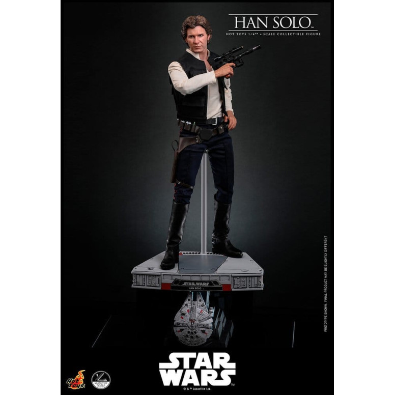 Hot Toys Star Wars Episode IV - Han Solo Movie Quarter Scale Collectible Figure