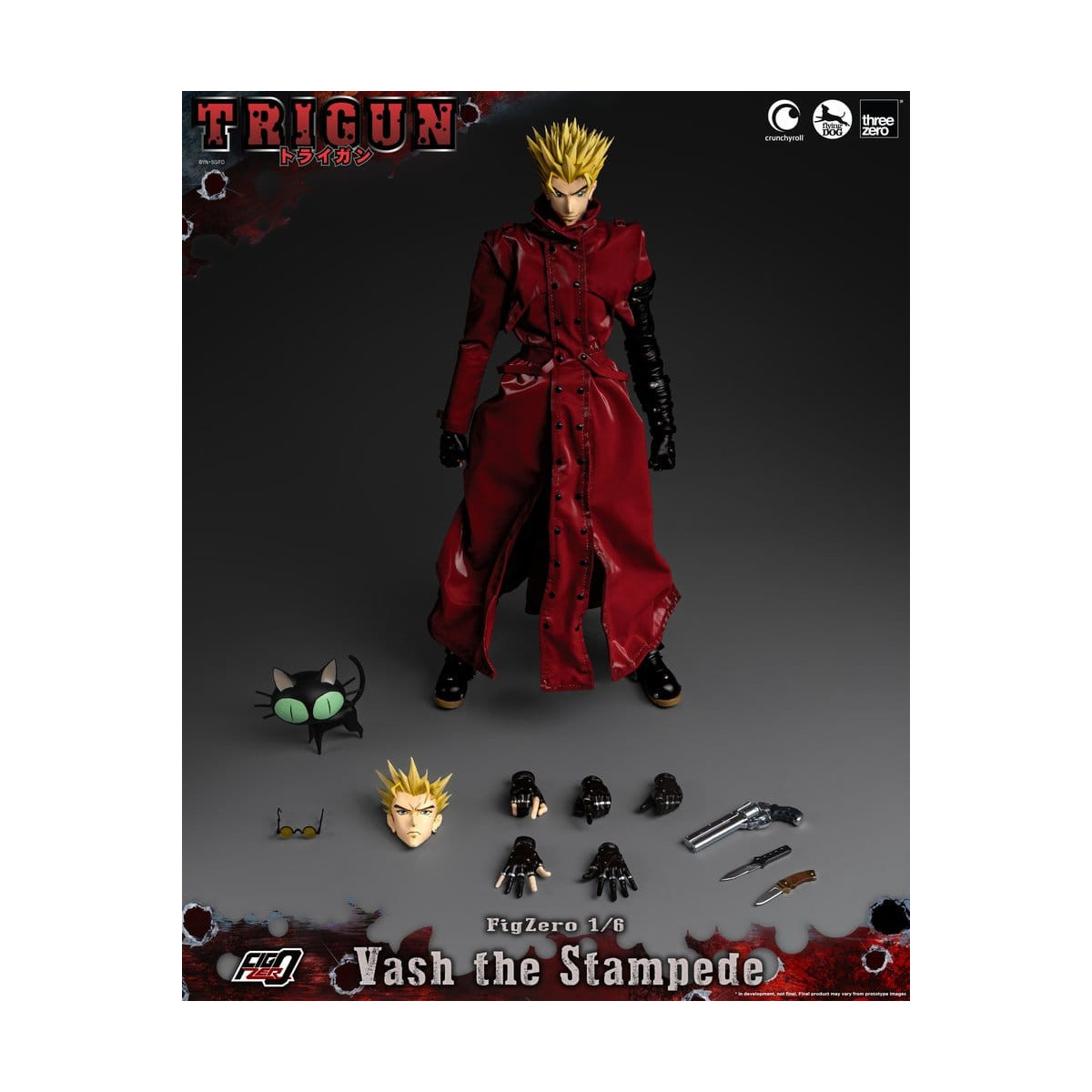 Three Zero FigZero - Vash the Stampede 1/6 - Trigun