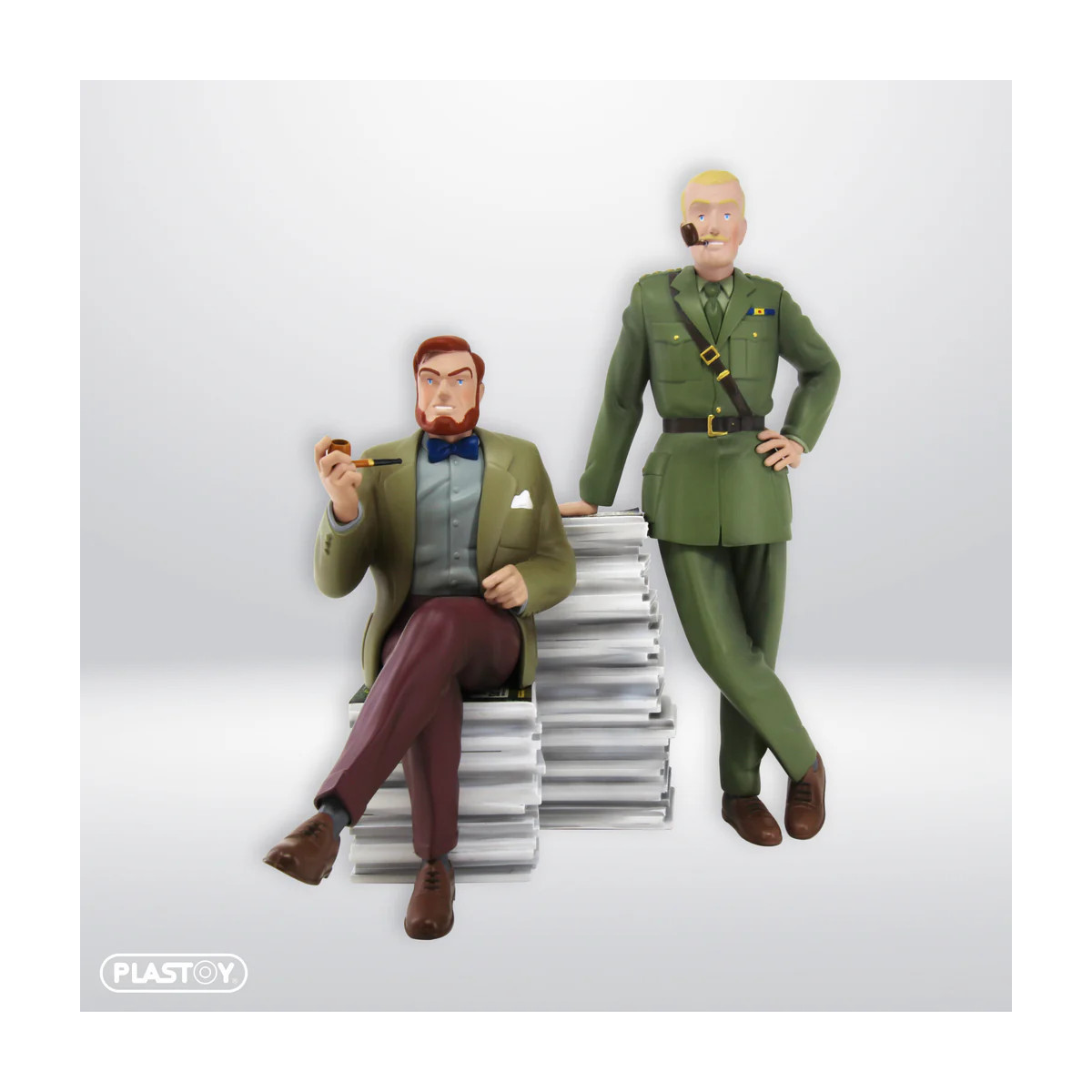 Plastoy Blacke & Mortimer - Blake und Mortimer ALBUMSTAHLE
