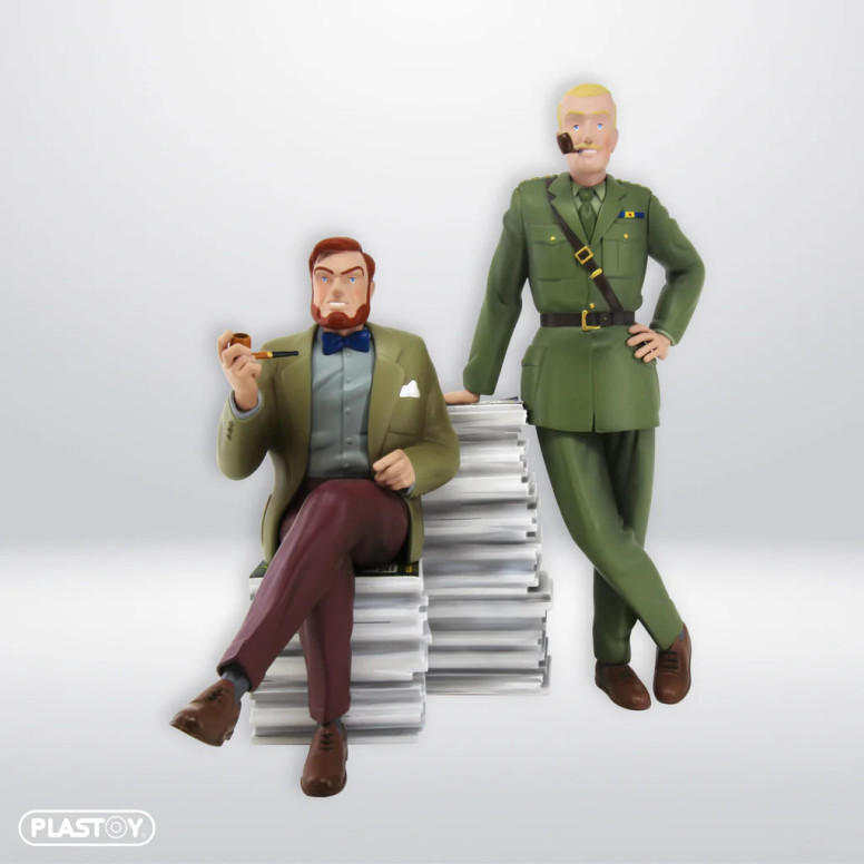 Plastoy Blacke & Mortimer - Blake und Mortimer ALBUMSTAHLE