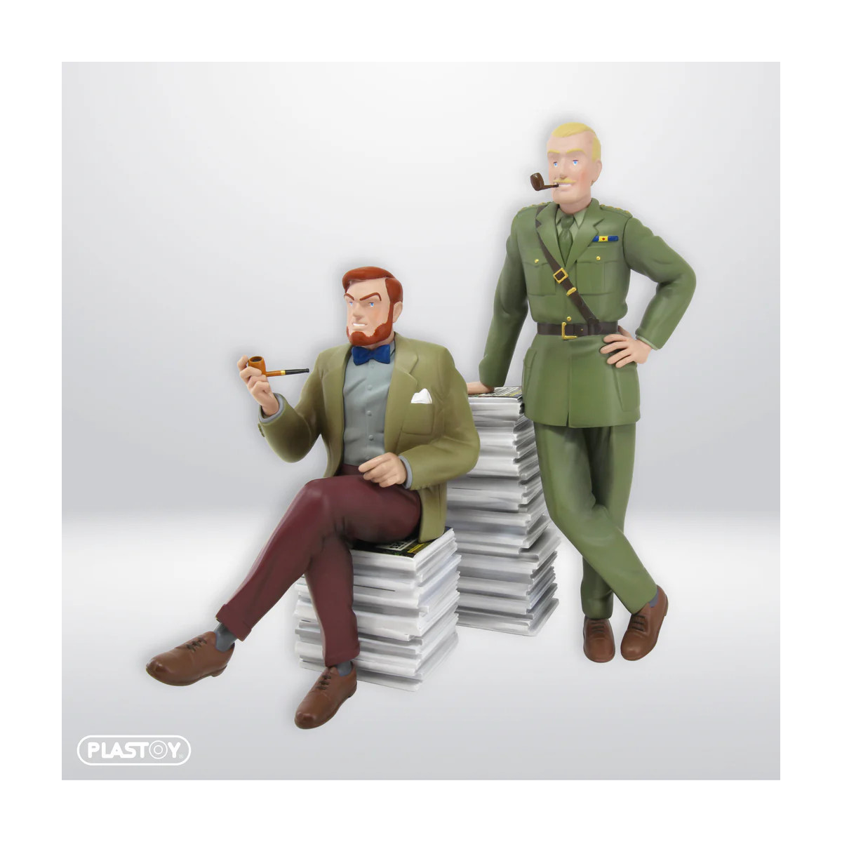Plastoy Blacke & Mortimer - Blake und Mortimer ALBUMSTAHLE