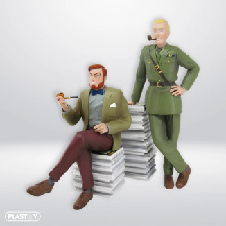Plastoy Blacke & Mortimer - Blake und Mortimer ALBUMSTAHLE