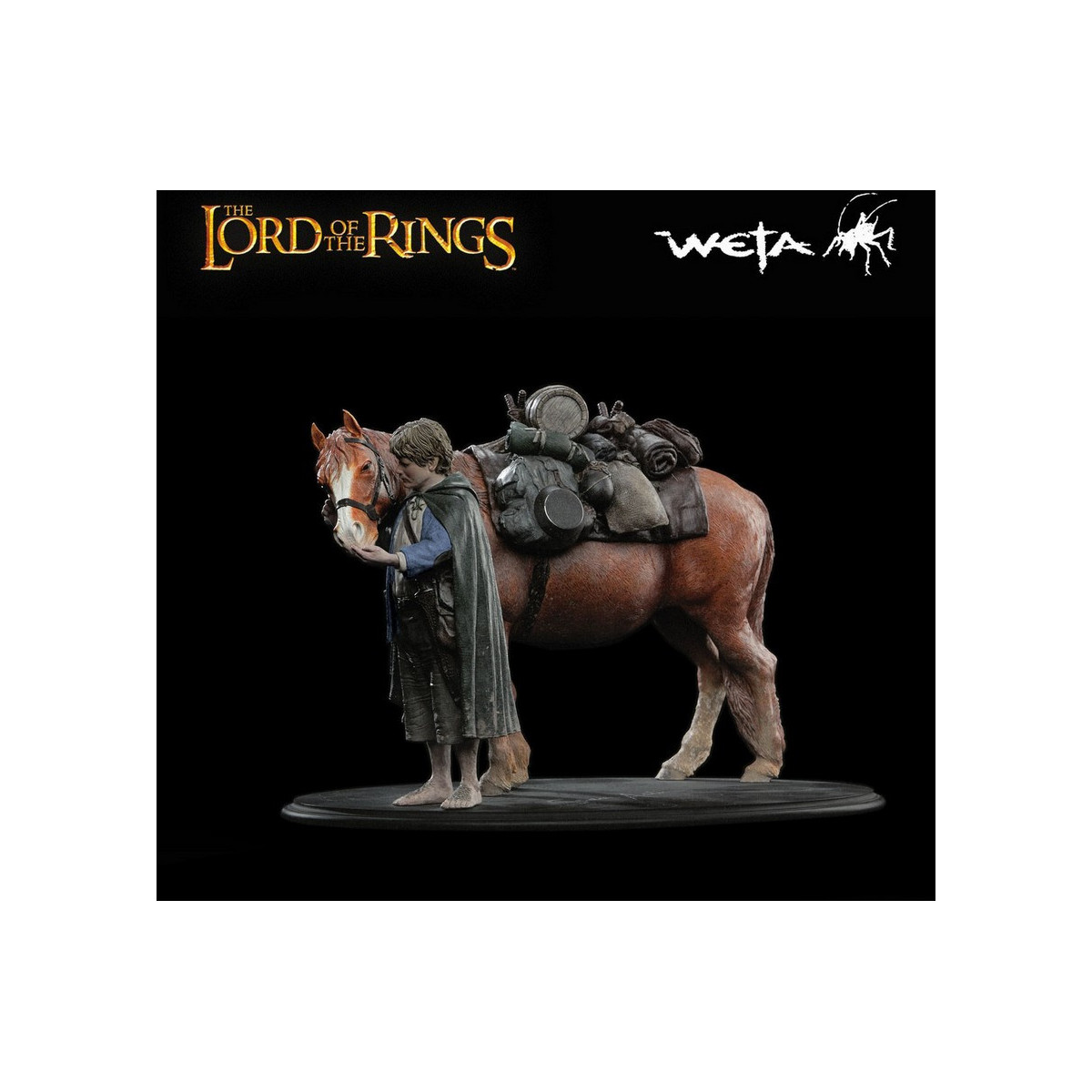 Weta - SAMWISE GAMGEE AND BILL THE PONY 1/6 - Der Herr der Ringe - Gebraucht
