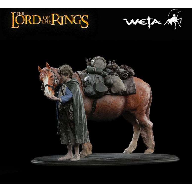 Weta - SAMWISE GAMGEE AND BILL THE PONY 1/6 - Der Herr der Ringe - Gebraucht