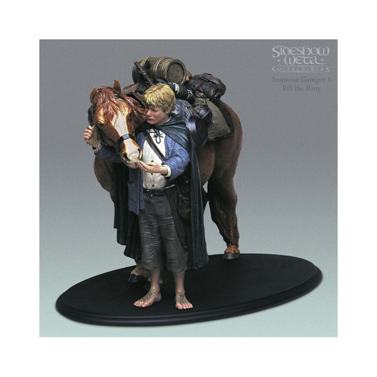 Weta - SAMWISE GAMGEE AND BILL THE PONY 1/6 - Der Herr der Ringe - Gebraucht