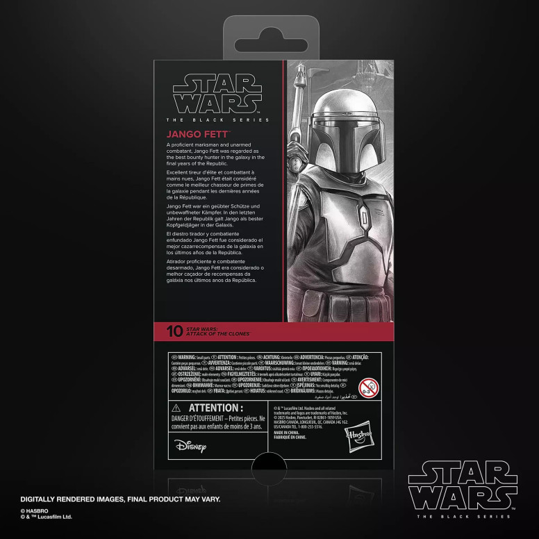 Star Wars Black Series - Jango Fett - Angriff der Klone